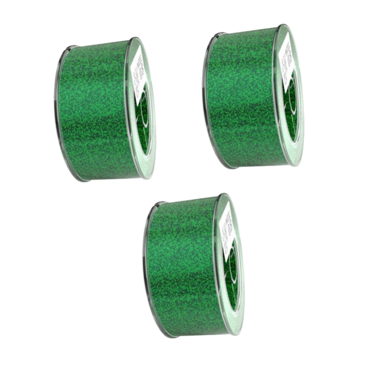 BESPORTBLE 3pièces Fil De Nylon Monofilament Ligne Camouflage Invisible Super-résistante Vert pour Eau Douce