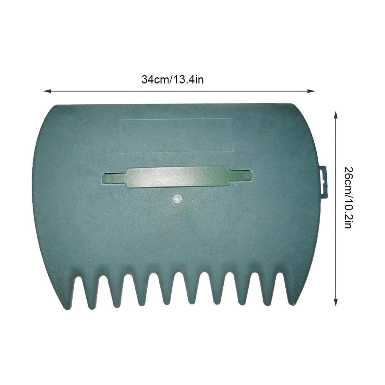 Pulizia Prato Raccogli Foglie Da Giardino 2 Pezzi - Palette Grandi Per Erba E Detriti Rastrello Manuale - Foto 4