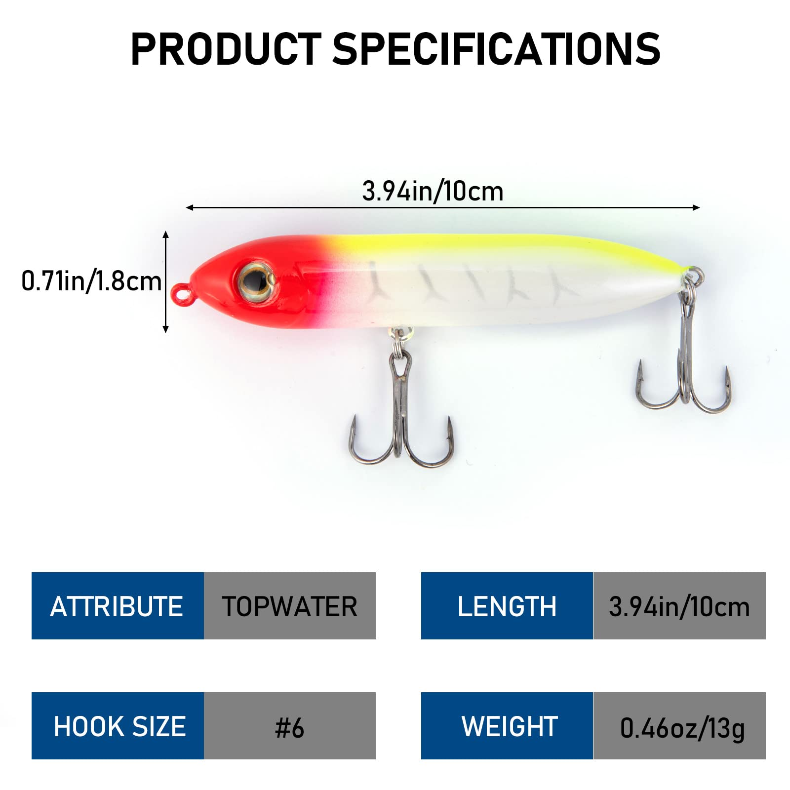 Amazon.co.jp: Alwonder トップウォーター フィッシングルアーキット