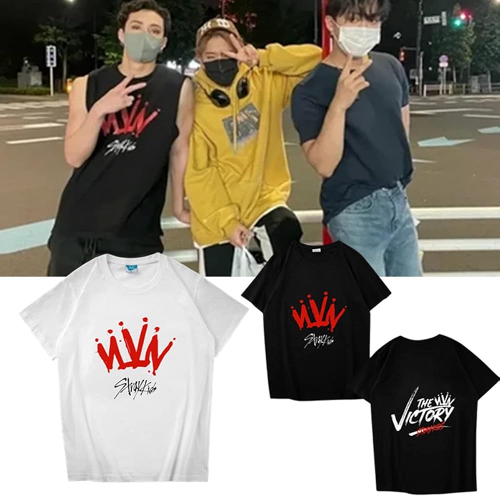 Amazon.com: Xkpopfans Stray Kids Shirt MANIAC Concert Tshirt
