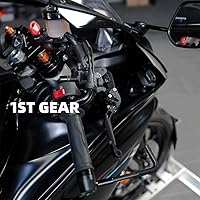 Vista 4 de Palancas de embrague de freno ajustables para motocicleta, empuñaduras de freno de mano para Yamaha XMAX250 XMAX300 XMAX400 Xmax X-MAX 250 300 400