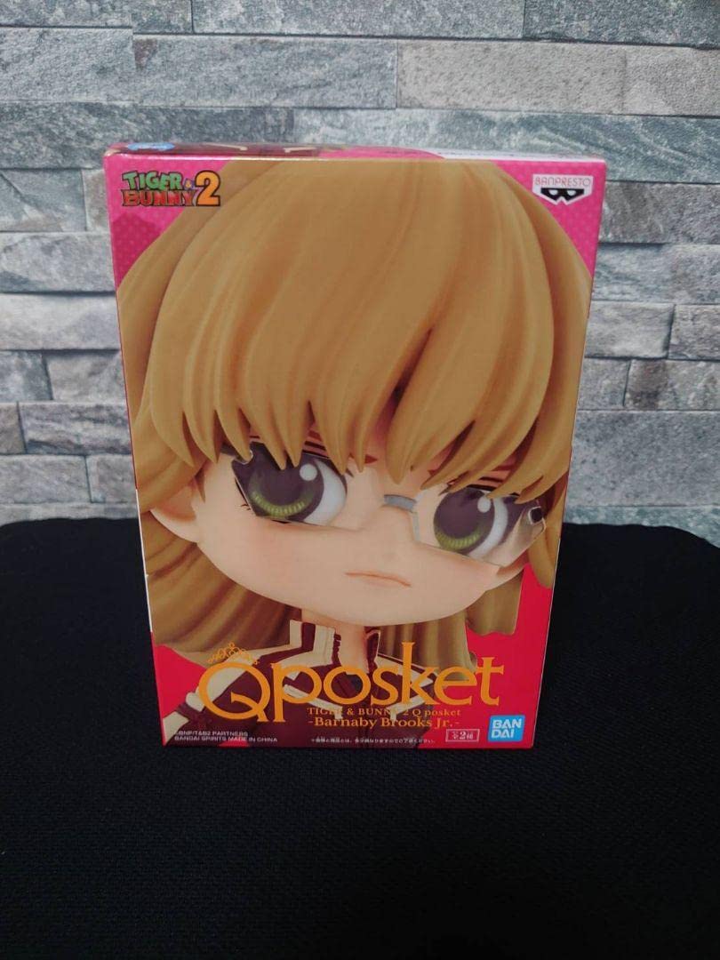 Banpresto TIGER & BUNNY 2 Q posket Barnaby Brooks Jr. Normal PVC Figure 14cm