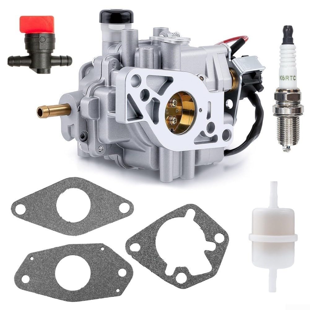 Kit de carburador para cortacésped para motores CH18 CH20 CH22 de 18 HP a 22 HP con juntas adecuadas para equipos de jardín y piezas de repuesto de maquinaria al aire libre, construcción de