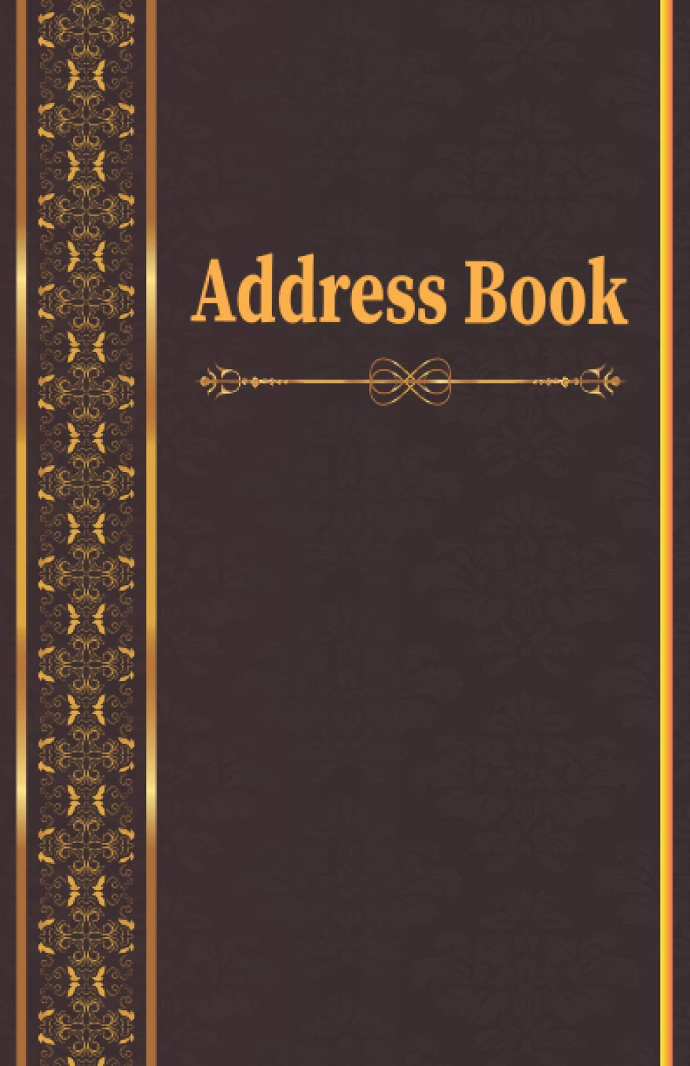 Address Book: Gold Address Book With 400+ Entries, Large Address Book with Alphabetical tab ( organizer telephone)