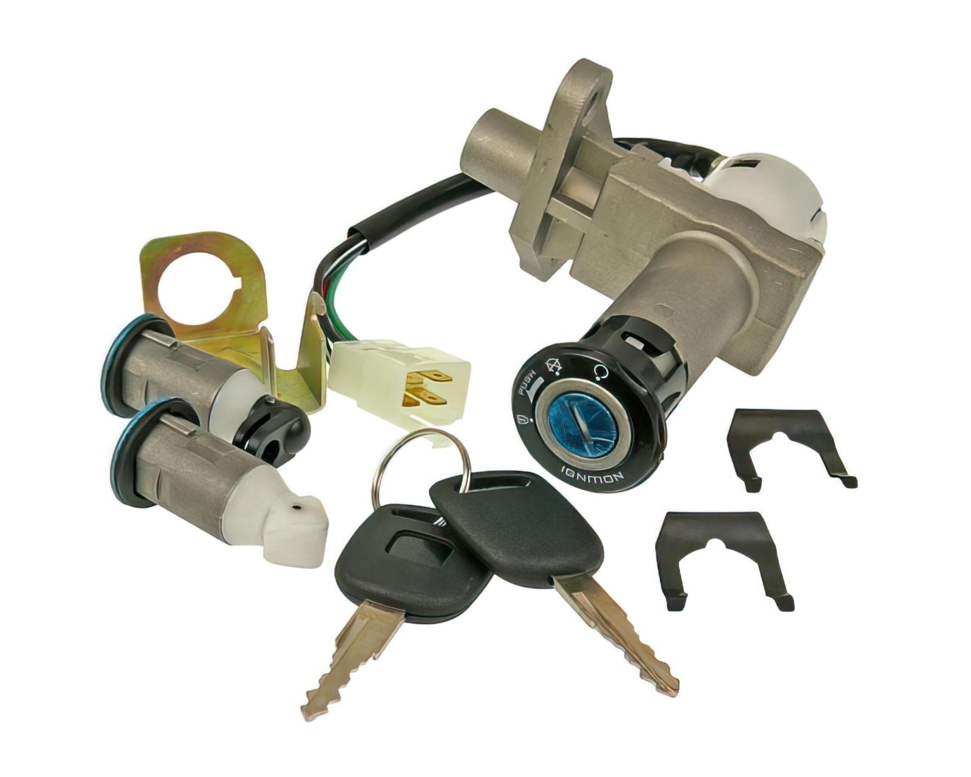 GY6 125/150ccm Schlüsselsatz Komplettset 2 Schlüssel