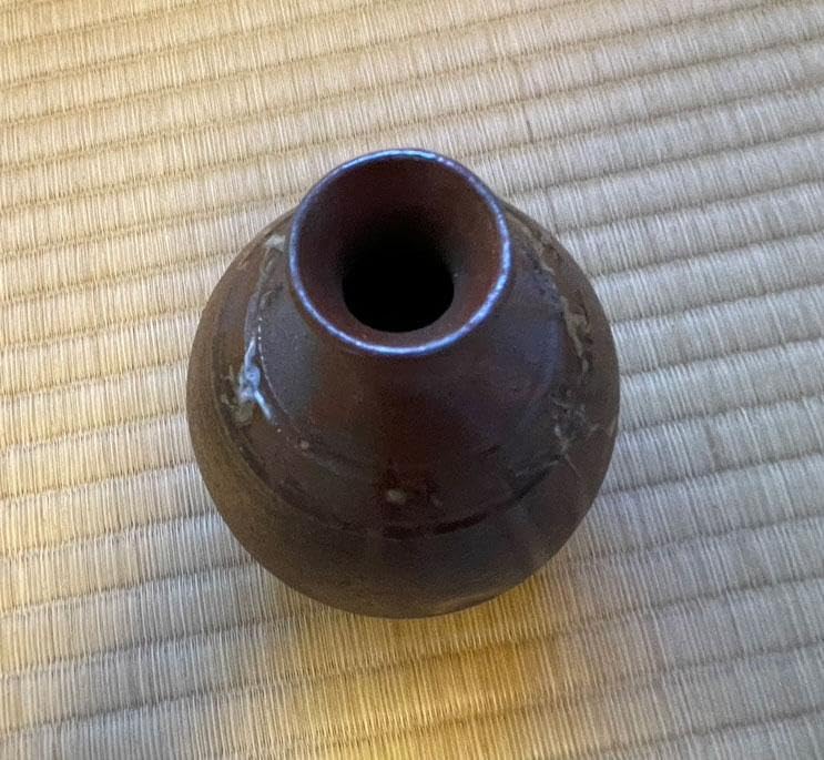 Shodoshima Sanho Ware Tokuri Oikuchi Sanpo Ware by Masato Ozasa, Bizen Ware