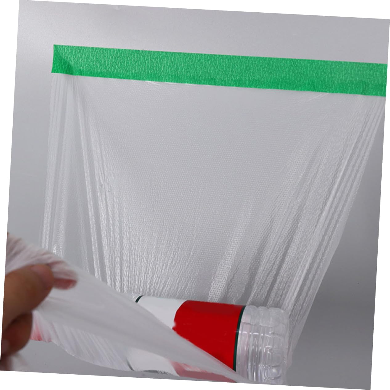 Uonlytech 1 Roll Masking Film Disposable Car Paint Plastic Sheeting