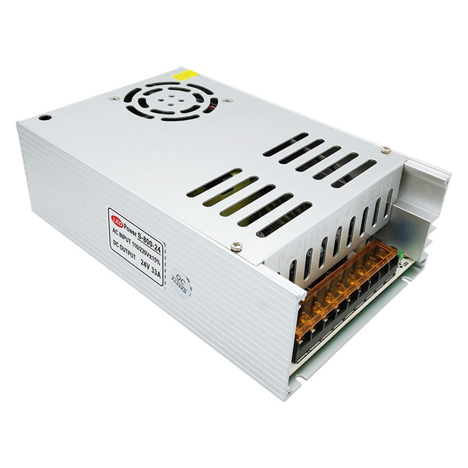 Alimentation 24V 33A 800W à découpage industrielle pour moteurs et LED