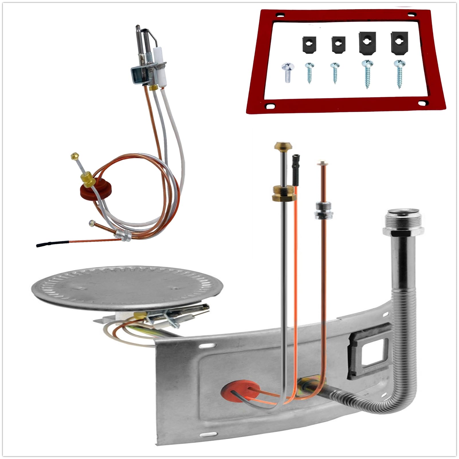 Hot Water Heater Gas Heater Burner Burner Assembly Ge Electric Water Heater  Parts Water Heater, image size:1602x1602