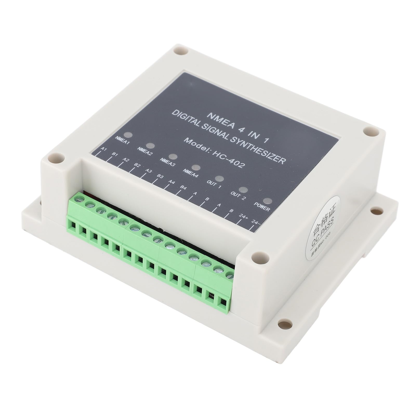 BRRNOO Sintetizzatore Digitale NMEA 4 in 1 HC 402 Selezione Automatica della velocità di Trasmissione per Dispositivi Marini con Protocollo NMEA0183