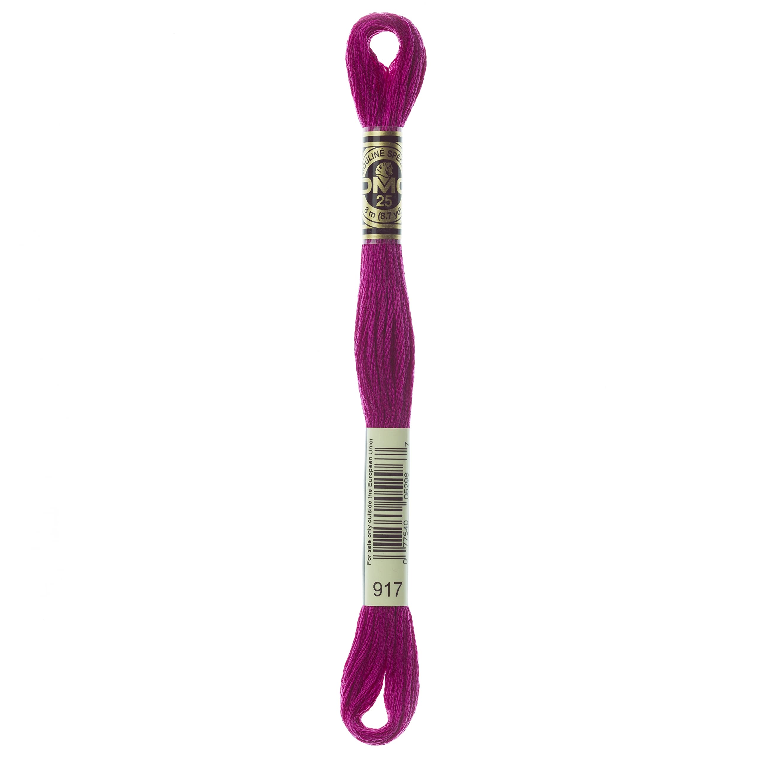 Dmc 6-Strand Embroidery Cotton 8.7Yd - Medium Plum 6-Strand Embroidery Cotton Floss, Medium Plum