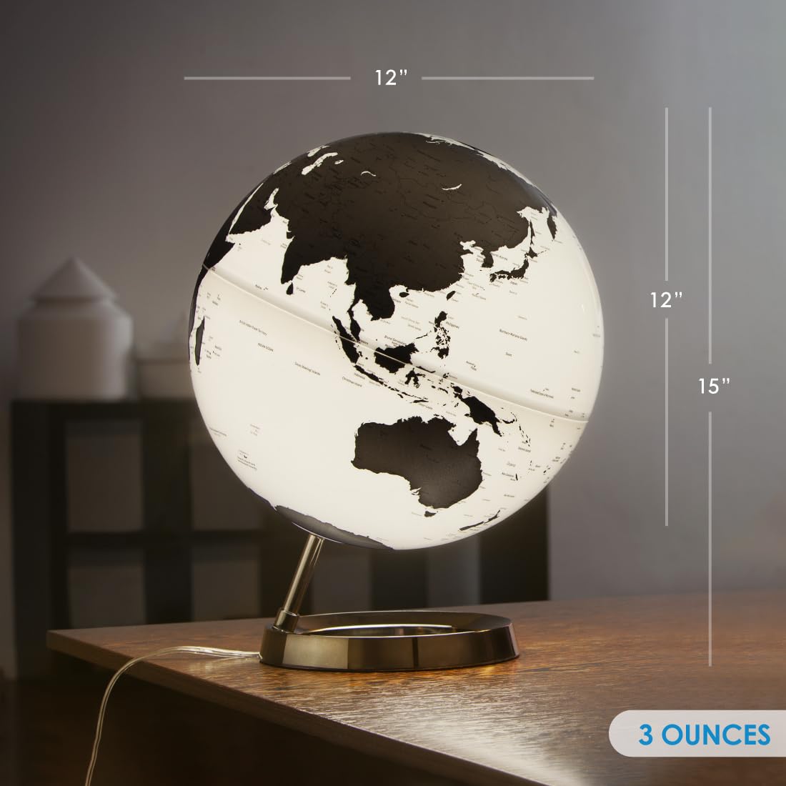 Amazon.com: Waypoint Geographic Light and Color Globe, 12