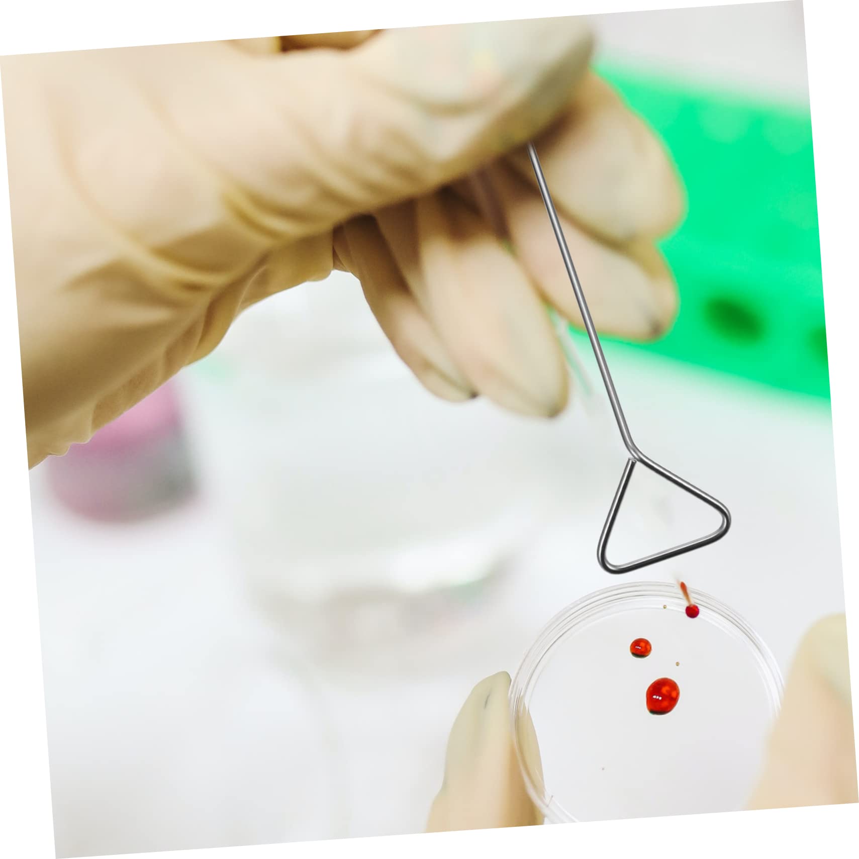 SOLUSTRE 8 Pz Asta Di Rivestimento in Acciaio Inossidabile Barra Di Diffusione Cellulare Accessori Per Strumenti Da Laboratorio Accessori Da Laboratorio Campionamento Di Laboratorio Parà