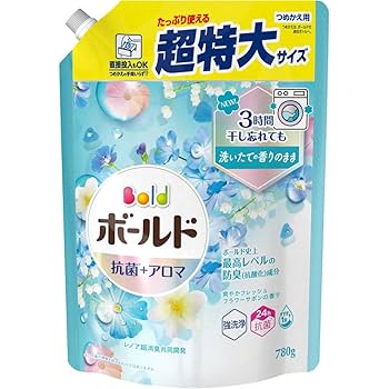 P＆G　ボールド　ジェルボール　フラワーサボン　92個✕6袋＝552個 P＆G ボールド ジェルボール フラワーサボン 92個✕6袋＝552個