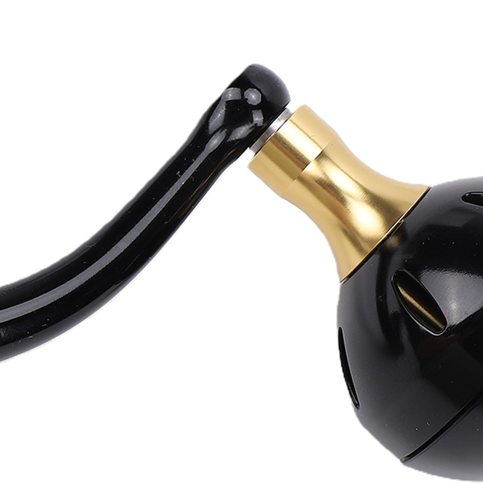 Pissente Angel-Spinnrollengriff, Aluminiumlegierung, Power-Griff, Ersatz, 66 Mm Länge, 38 Mm, Rutschfester Griff für Salzwasser-Shore-Jigging und für VI VII Slammer III IV Long Cast V
