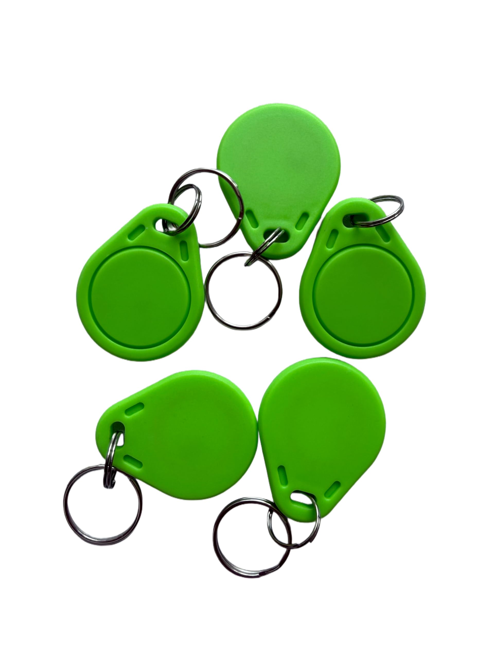 YARONGTECH® 13.56Mhz RFID Badges | Programmable MCT Android | CUID Chip (Set of 5) (Green)-image-25