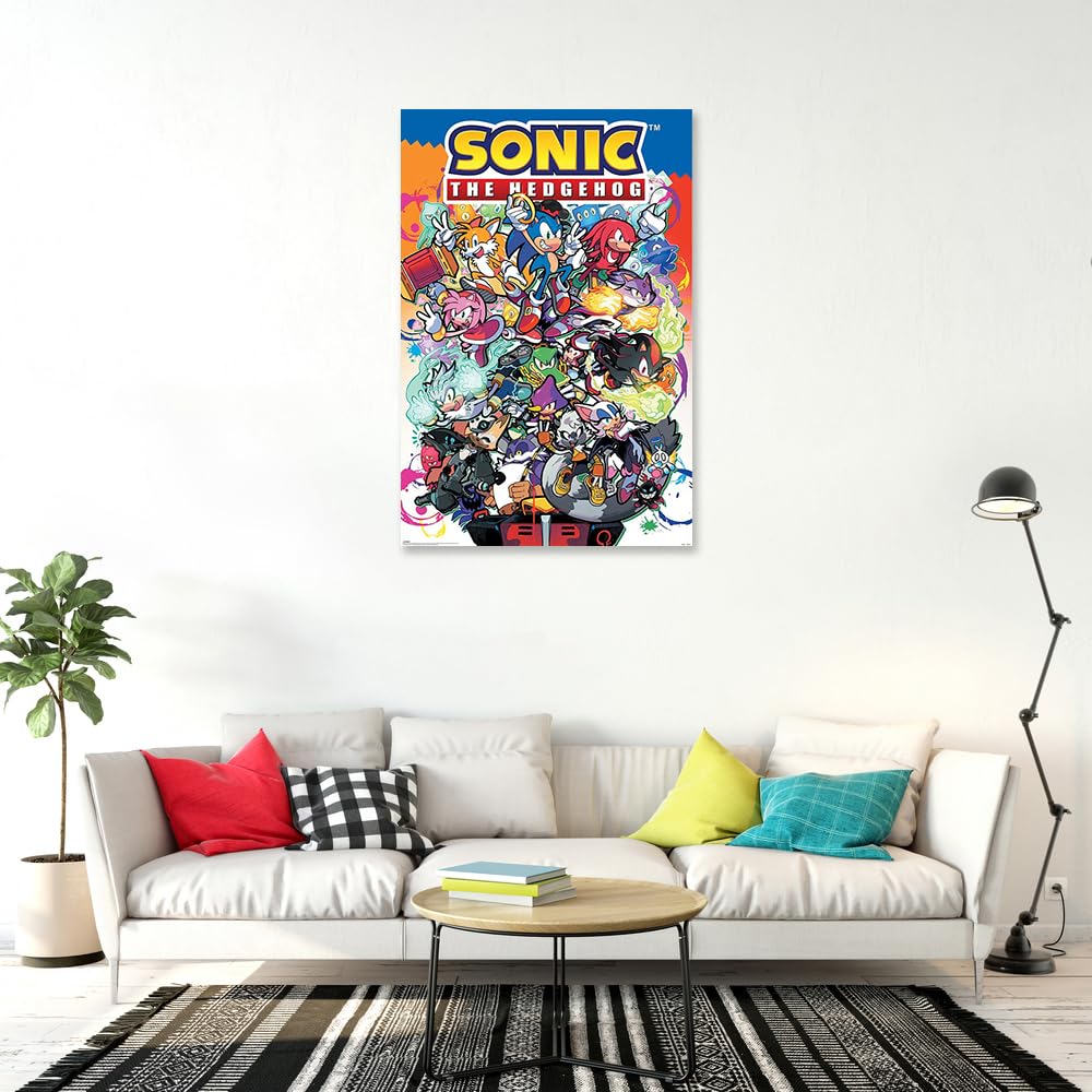 ポスター　ギャング Amazon.co.jp: ソニック・ザ・ヘッジホッグ - ゲームポスター(ザ
