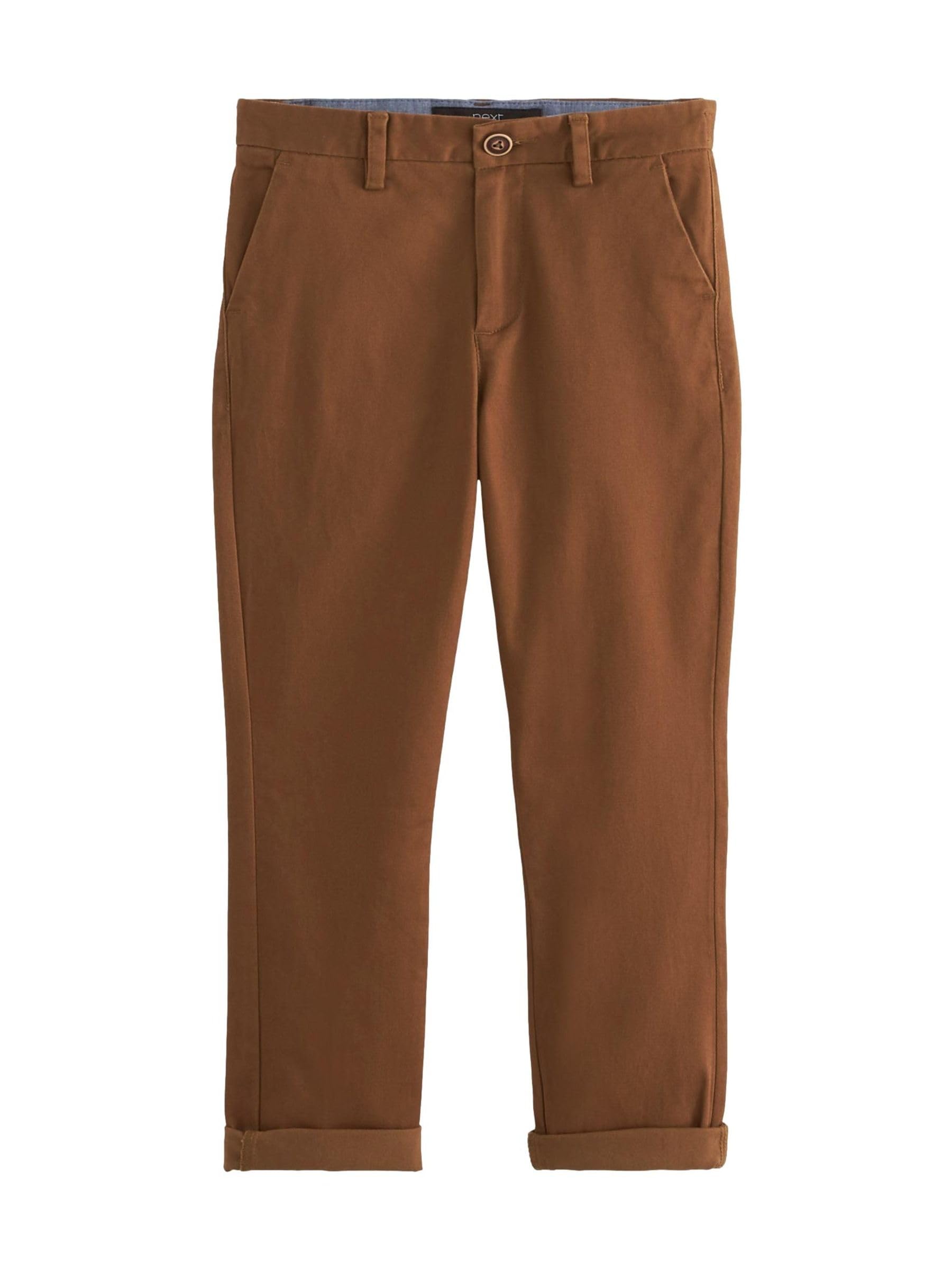 Pantalones chinos elásticos NEXT para niños de corte estándar azul marino 4