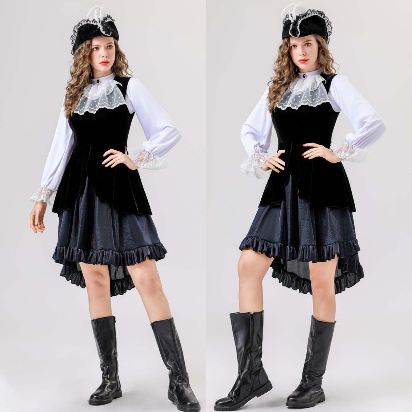 Karnevalskostüm,Piratenkostüm,Piratin Kostüm,Fastnachtskostüme,Piratenkostüm,Piraten Outfit,Pirat Kostüm,Cowgirl,Pirat,Karneval,Fasching