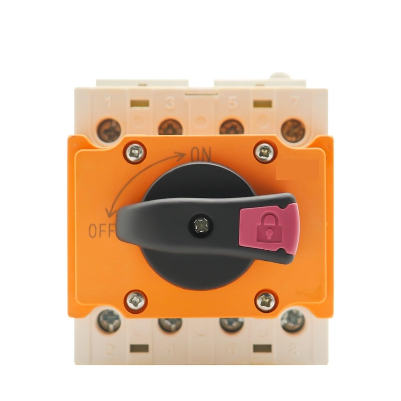 1PCS LONQ-40 DC 4P 32A 1500V Sezionatore con maniglia rotante Isolatore rotante(LONQ-40.X)