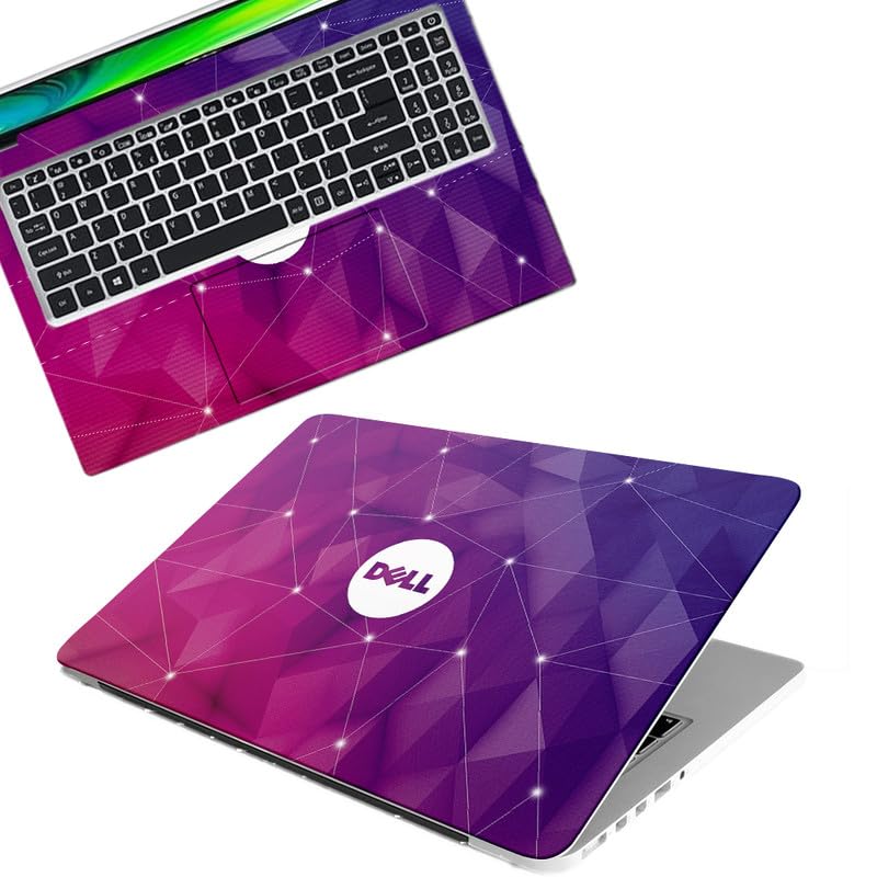 Image of Galaxsia DSGN 292 Full Body Laptop Skin Bubble-Free| Laminated & Removable | HD Quality Sticker for Laptops Upto 15.6 Inches Compatible with DELL