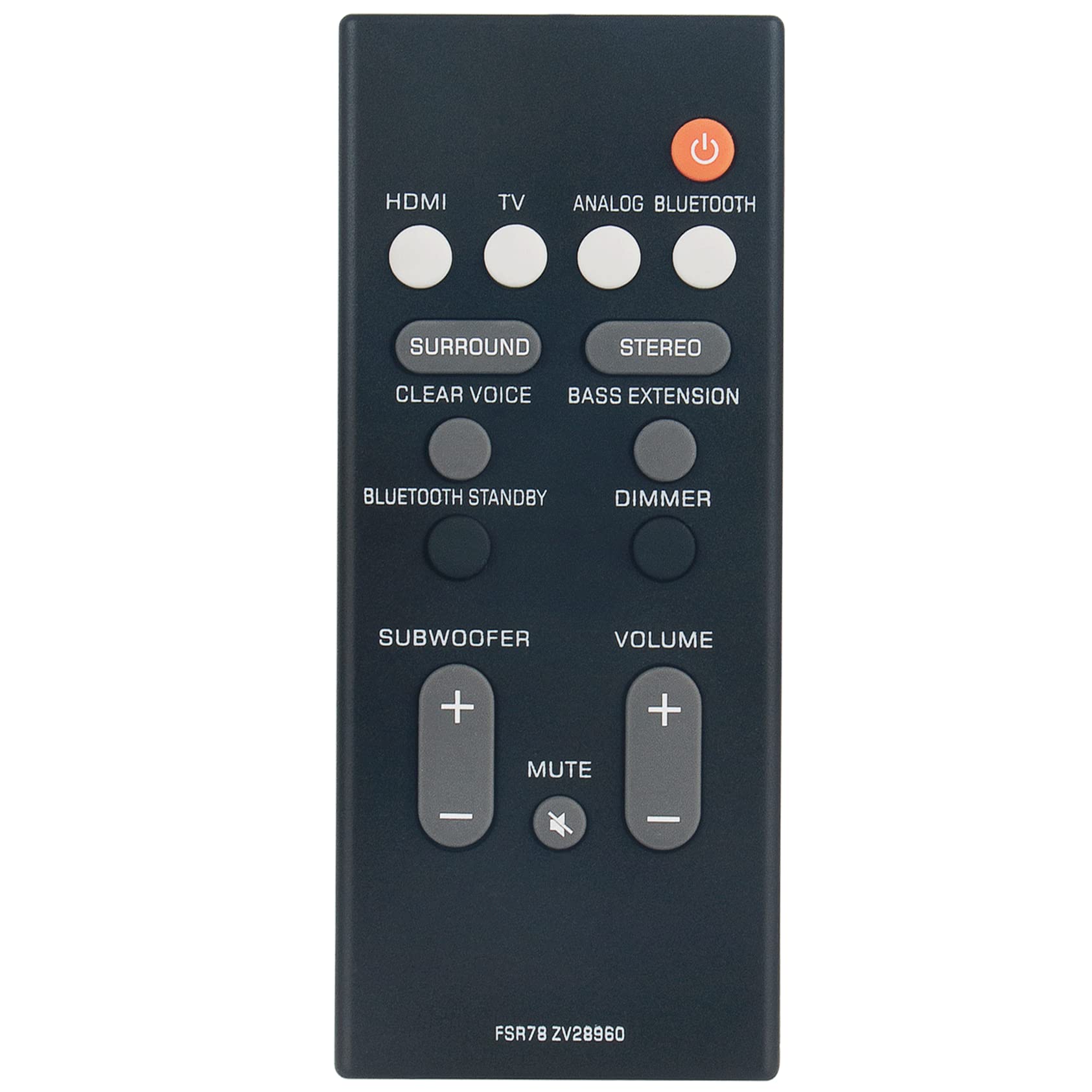 Amazon.com: FSR78 ZV28960 Replacement Soundbar Remote Control fit
