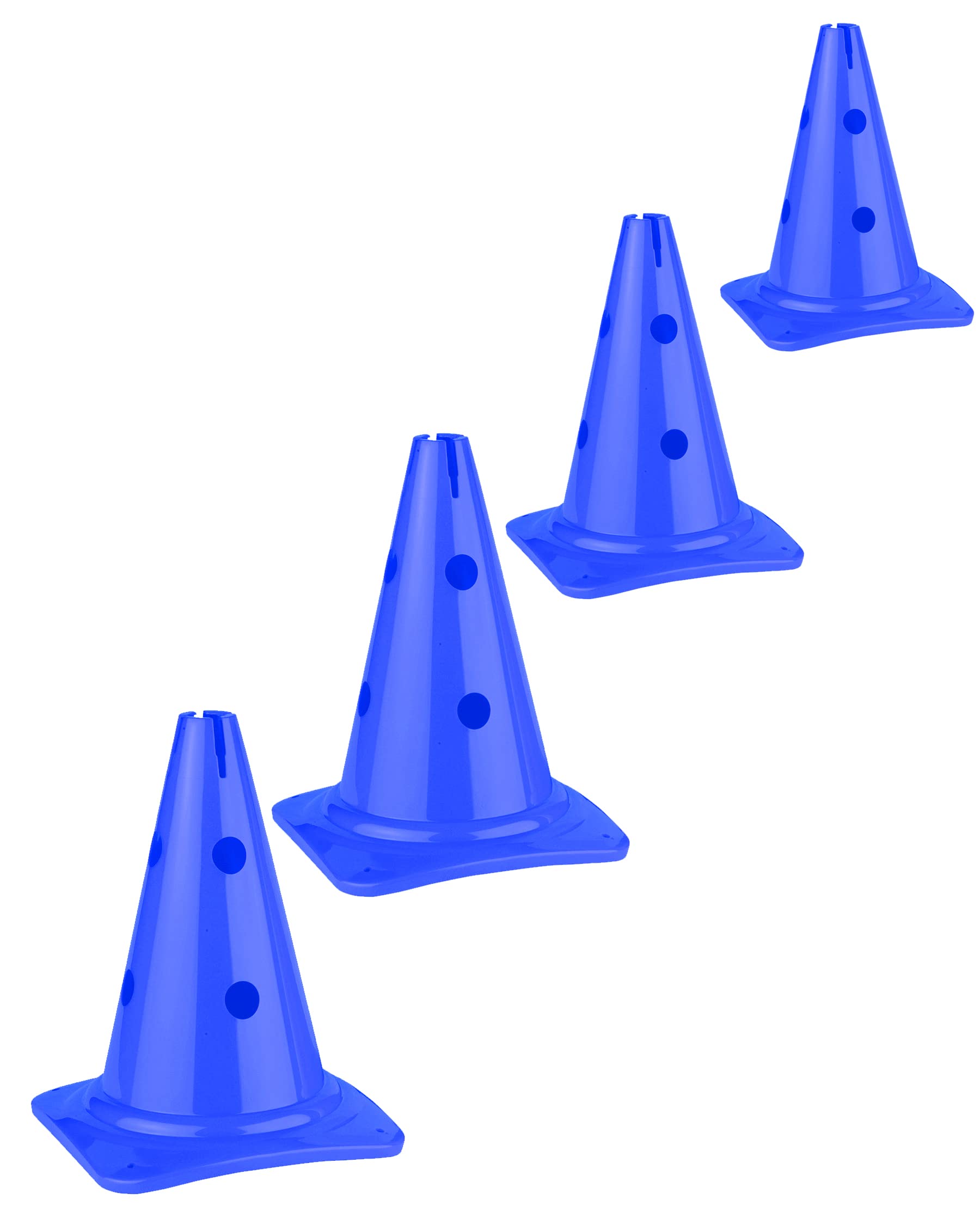 8LevelUp Pylonen 20er Set - 18 c Hütchen (10 gelbe und 10 Blaue Kegel