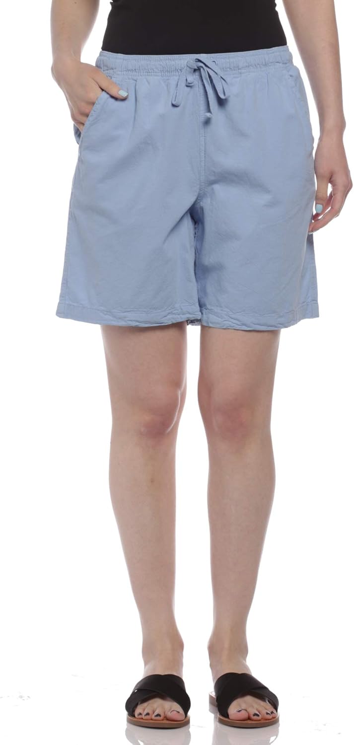 Erika Damen Lucy Pull on Shorts, Achat blau, XGroß Amazon.de Fashion
