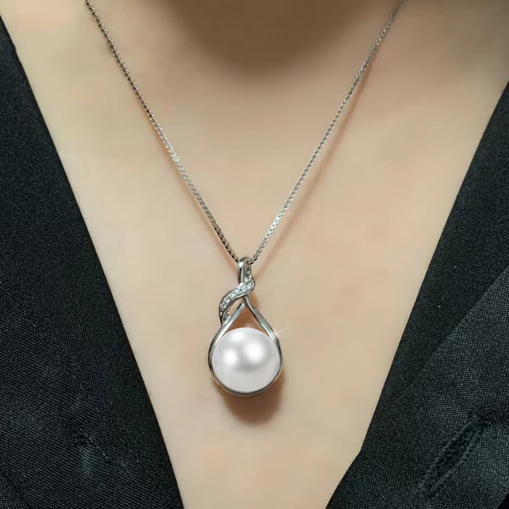 Geschenke für Frauen: Perlenkette Schmuck für Weihnachten, Muttertag, Valentinstag, Jubiläum, Hochzeit, Geburtstag - Geschenk für Frau oder Freundin
