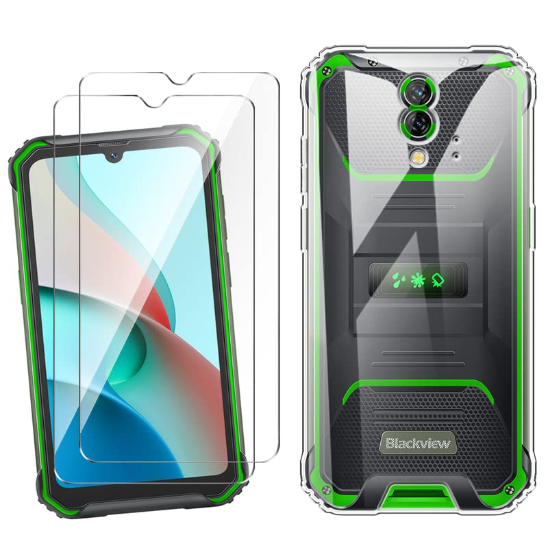 CXKJ Custodia per Blackview BV7200 (6.10 Pollice),Trasparente Cover Silicone Case Thin Morbido TPU Bumper Anti-Scratch Protettiva Case,per BV7200 Cover - A7