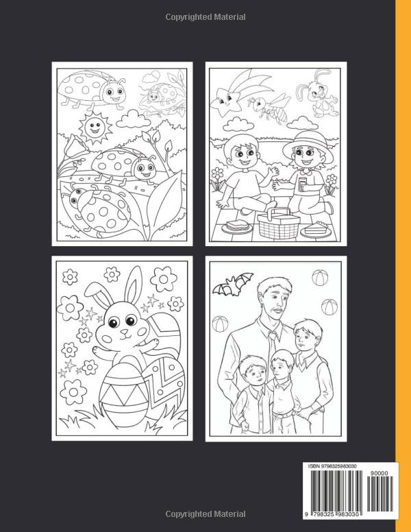 Happy Father's Day Coloring Book: A Special Gift for a Special Dad | Handmade with Love for Dad. image 3