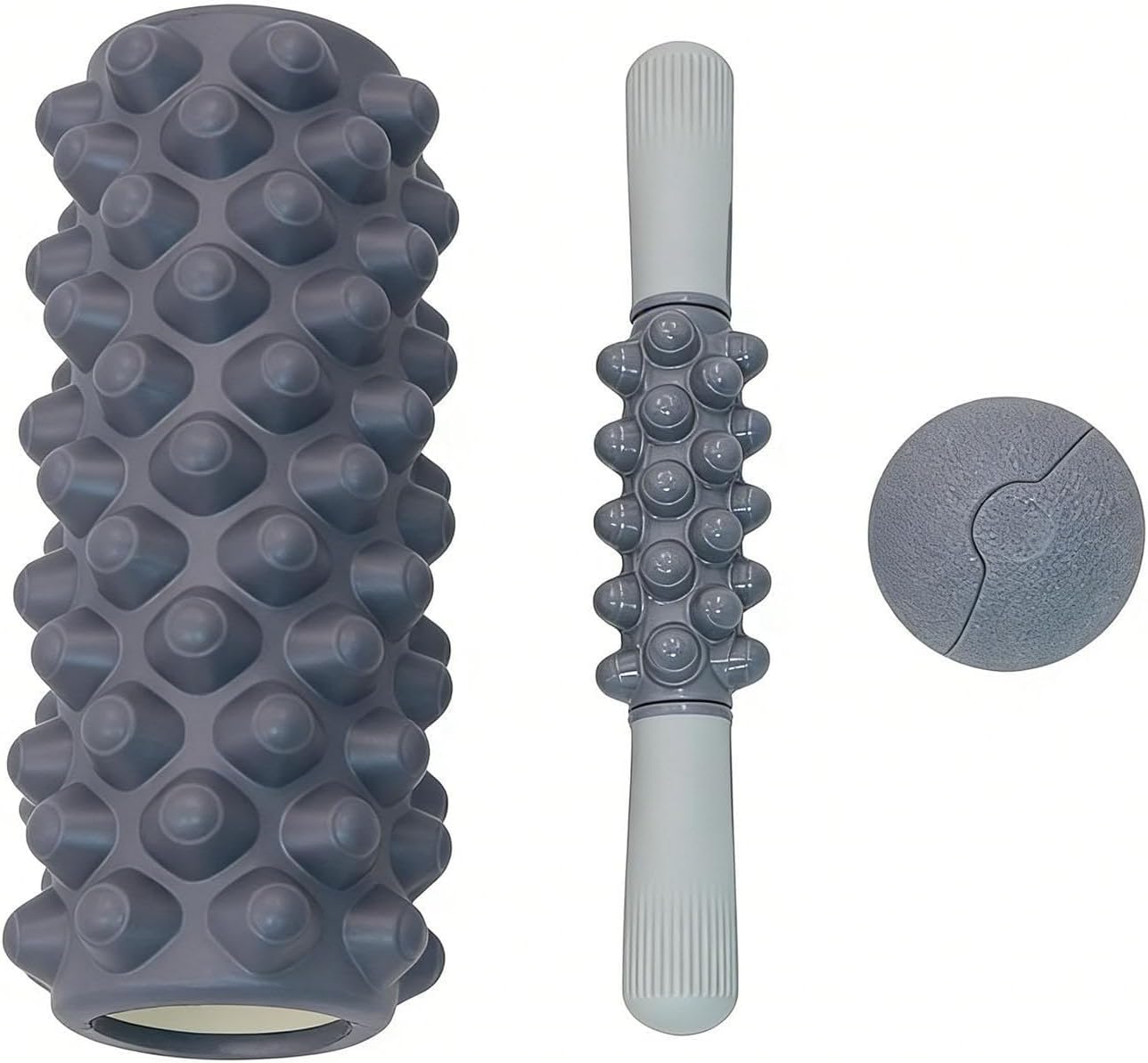 Foam Roller – Muscle Recovery Stick, Post-Workout Recovery Boost | Deep Tissue Relaxation Equipment for Relaxing Yoga Pilates Home Dorm Apartment Gym Travel