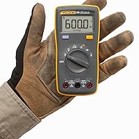 Vista 4 de Fluke Multímetro digital del tamaño de la palma 106 (EE. UU.), CAT III 600V