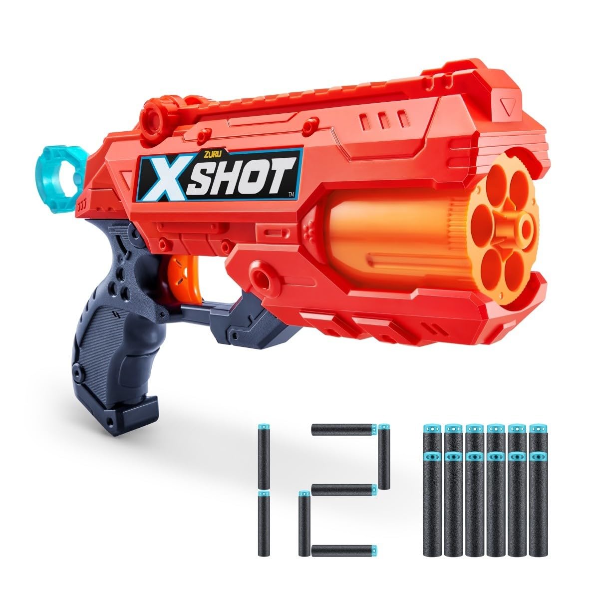 Amazon.com: LUXURIATE X-Shot Excel Double Reflex 6 Foam Dart
