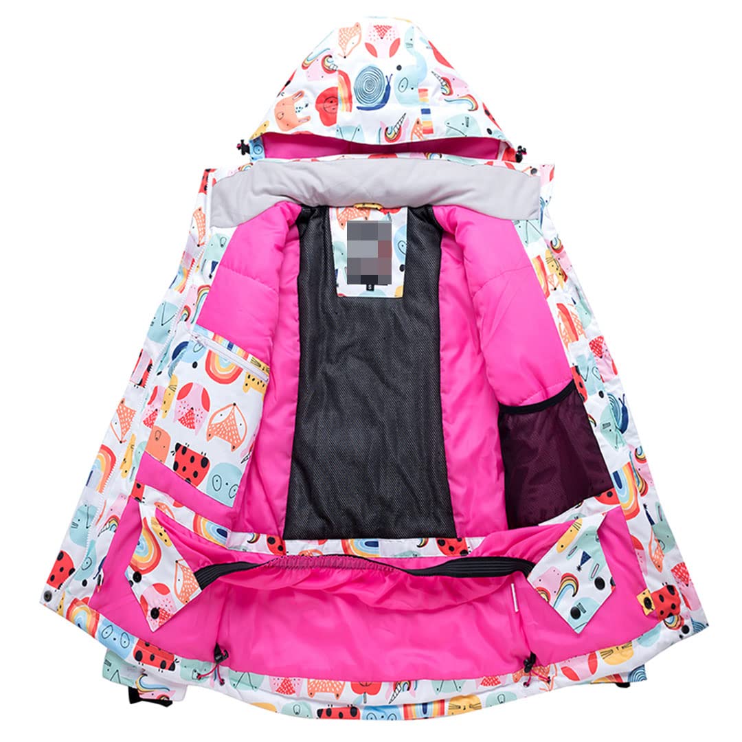 Disimlarl Chaqueta cálida de invierno y pantalones para mujer, traje de montañismo, S1., S