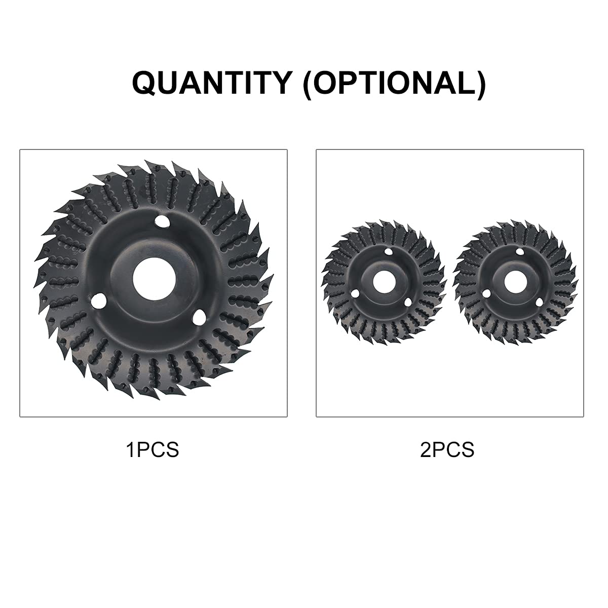 Disco per Intaglio del Legno, 1 Pezzo Dischi Lamellari 28 Denti 4 1/2 per Smerigliatrice Angolare Accessori per Smerigliatrice Angolare con Mola per Legno 28 Denti per