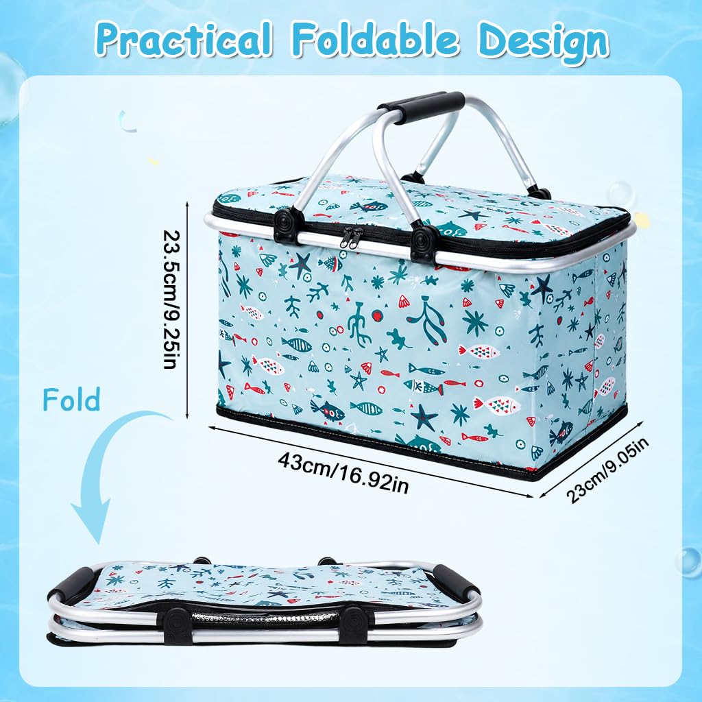 HASTHIP Collapsible Picnic Basket - 25L -2 HASTHIP Collapsible Picnic Basket - 25L -2