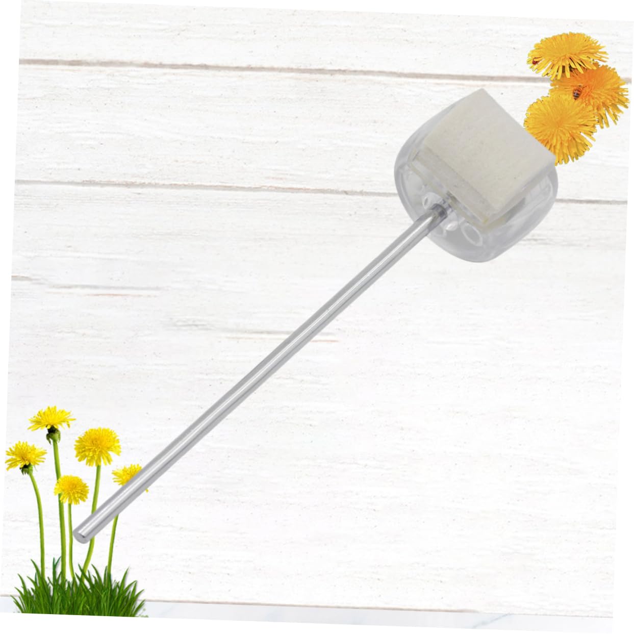 HEMOTON Bass Drum Pedal Beater Replacement Felt Mallet Hammer for Drum Color Drum Accessories