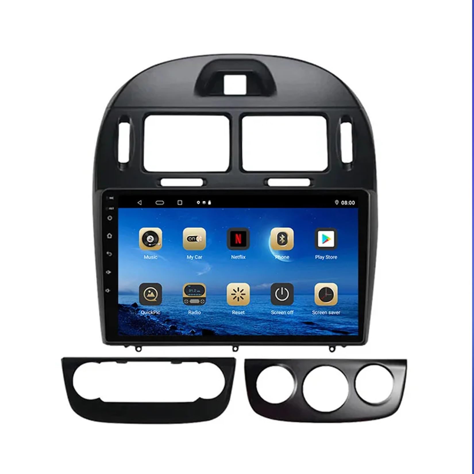 Autoradio tactile 9" pour KIA Cerato 2017 avec commande vocale et caméra de recul