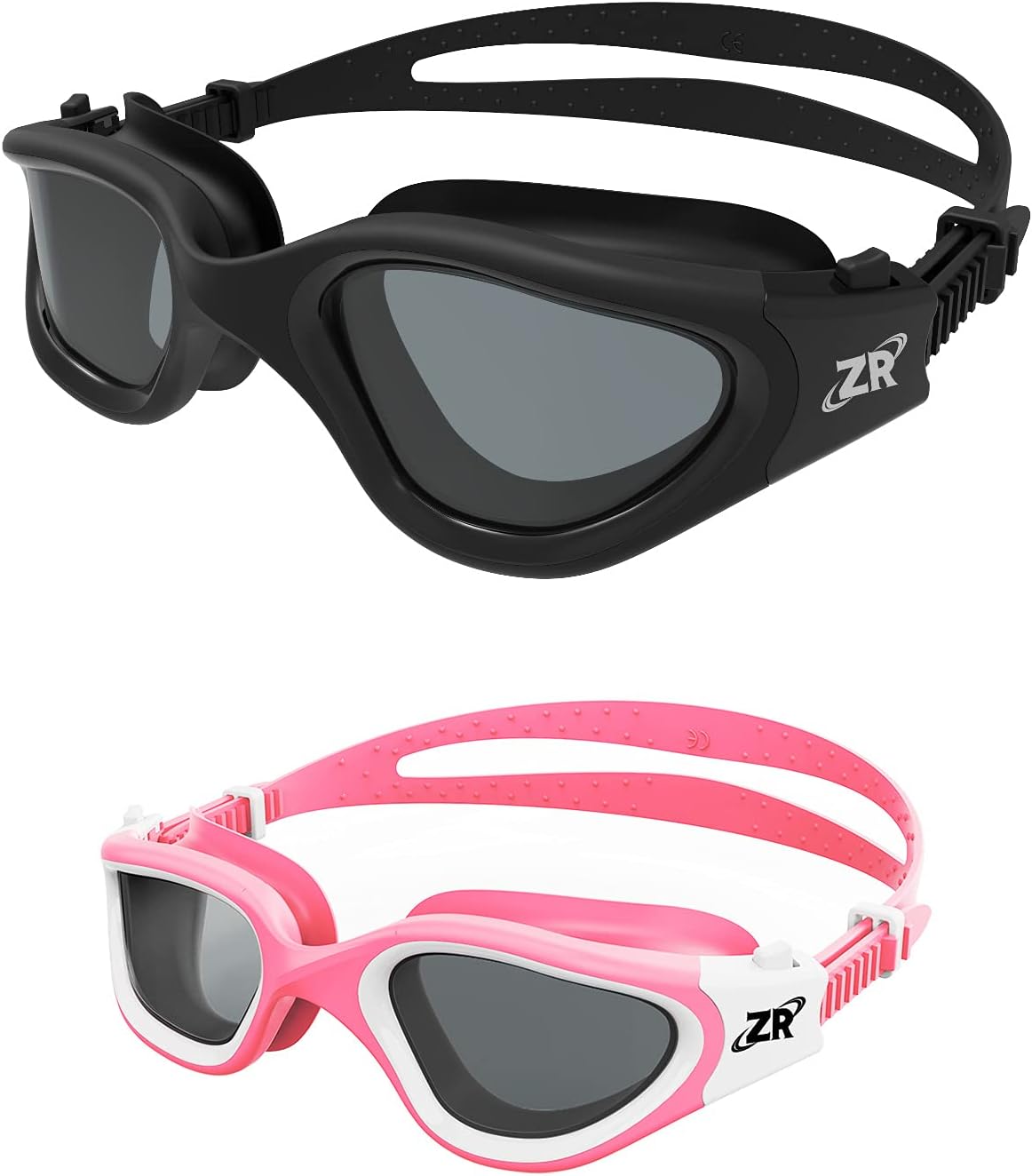 ZIONOR G1MINI Kids Polarized Swim Goggles and G1 Adult Polarized Swim Goggles