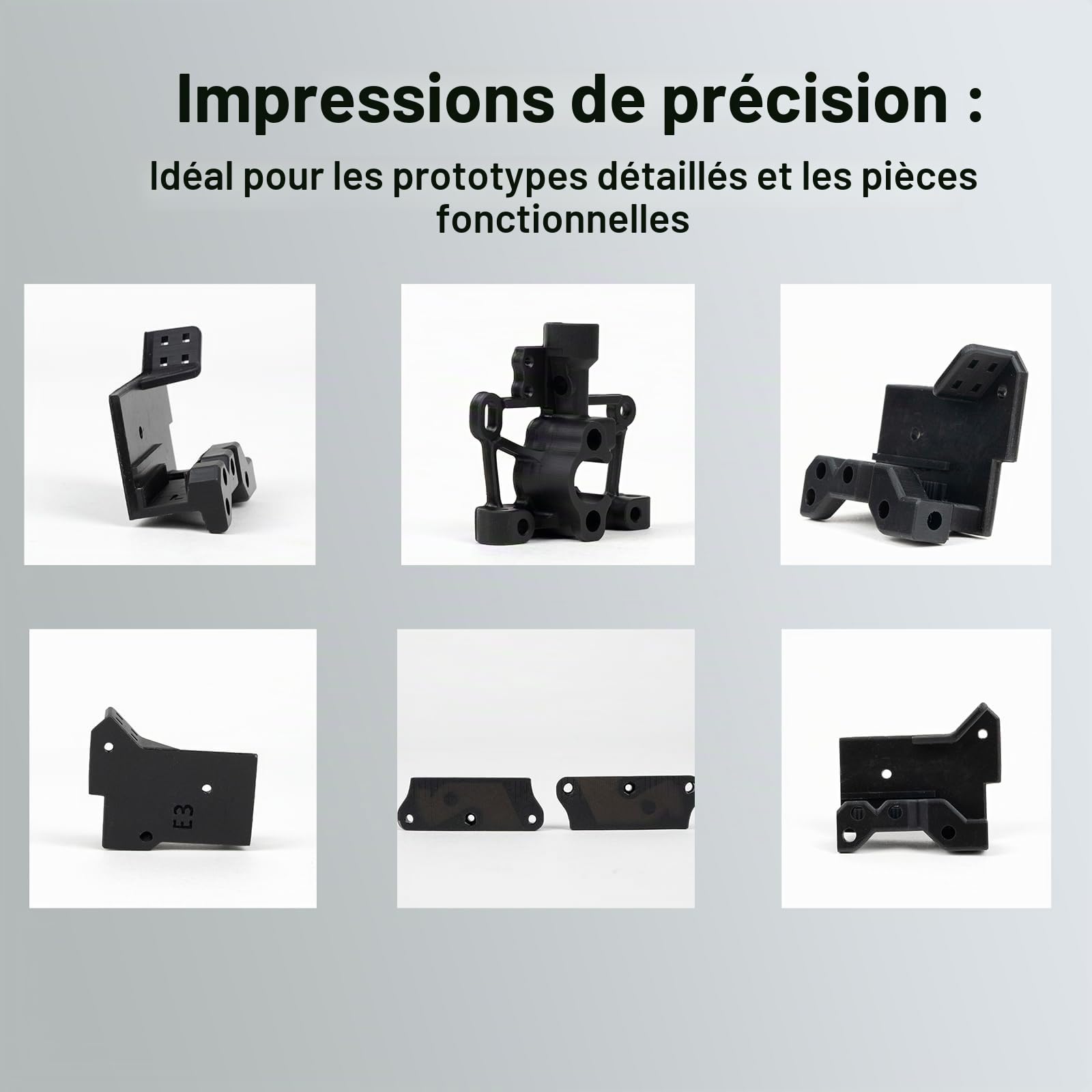 Siraya Tech Blu lava Black: résine d'impression 3D ultra - dure pour PC | résine d'impression haute résistance, haute résolution
