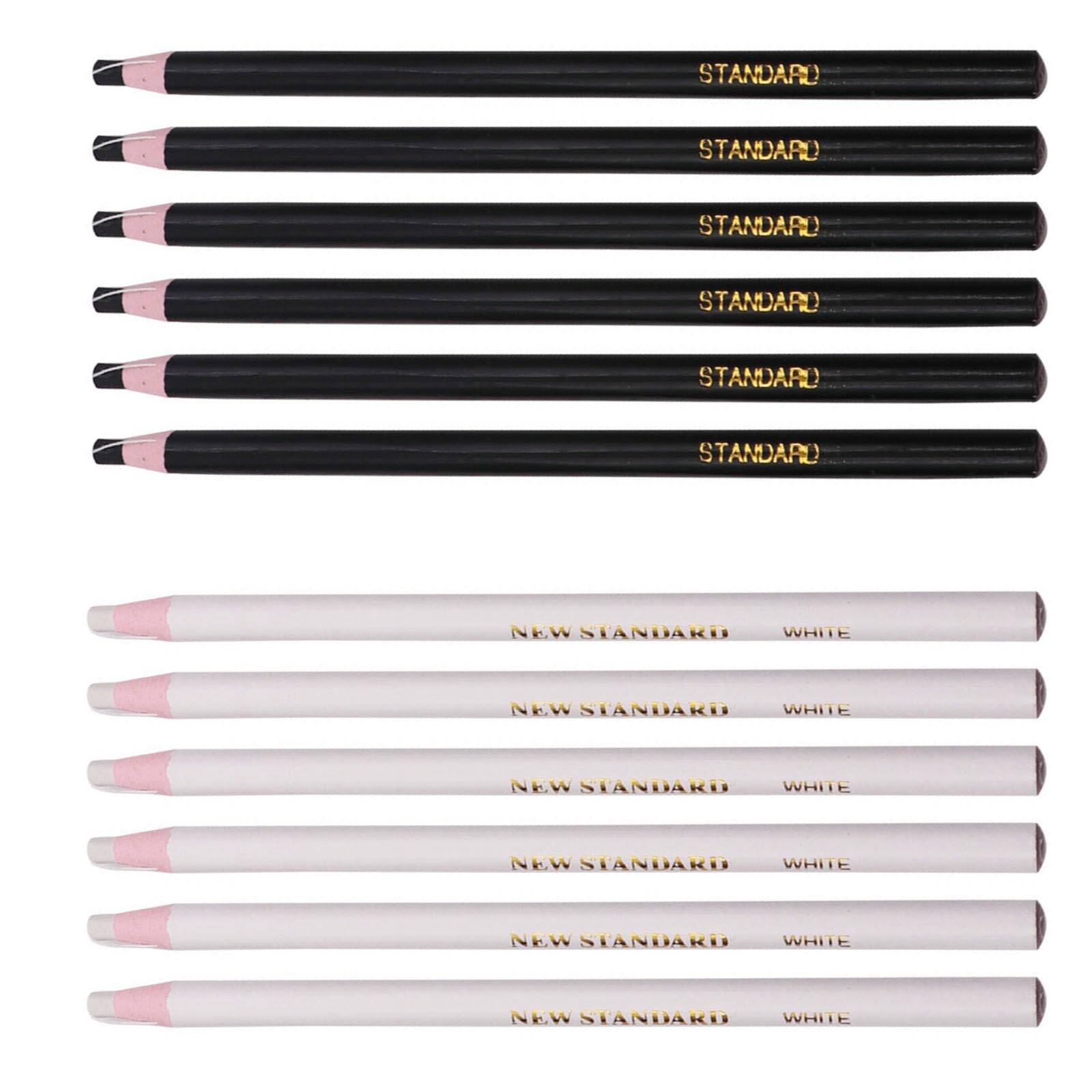 Osniyaw Multicolor 12 Pieces Pull Cord Chalk Pen No Sharpening, Water Soluble Fabric Marker Pen For Sewing, Dressmaking, Embroidery, Thread Chalk