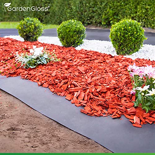 GardenGloss® 50m² Unkrautvlies Gartenvlies 150g/m² Extra Stark gegen Unkraut – Extrem Reissfest und Hohe UV… – Bild 8