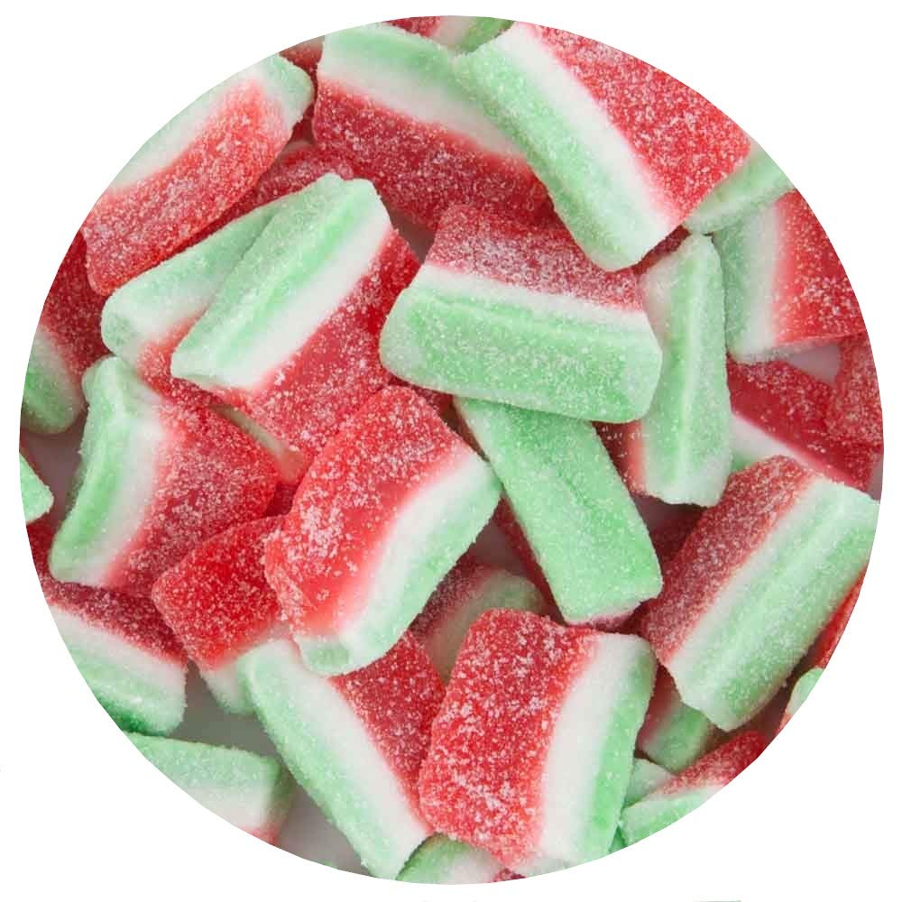 Retro Sweets by Happy Candy® Pick n Mix 400 Grams Choose From Hundreds of Sweets (Fizzy Watermelon Slices)
