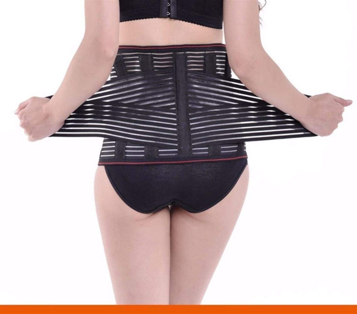 Faja Lumbar Mujer Médica Espalda Inferior Brace Cinturón Cinturón Columna Vertebral Hombres Cinturones Corsé Lumbar Transpirable Ortopédico Espalda Soporte Cintura Hombres Mujeres (Size : X