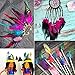 Outuxed 250pcs Spotted Feathers 3-6 Inches Colorful Feathers for Crafts DIY Wedding Home Party Decorations and Dream Catcher