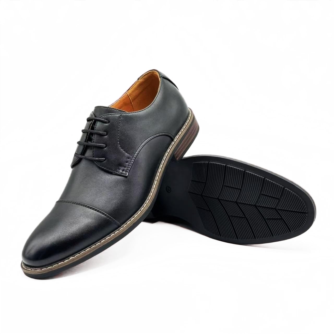 Finishing & Sewing Męskie sznurowane buty Oxford