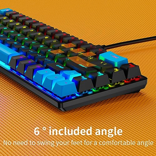 Teclado Gamer Mechanical Gaming Keyboard Compacto Cableado miniatura 2
