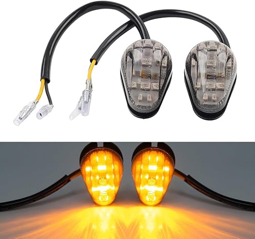 Miniatura 3 de GZYF Intermitente de luz intermitente de repuesto para Yamaha FZ-09 2014-2020, FZ-07 FJ-09 2015-2020, FZ-03 FZ-10 XSR700 XSR900 2016-2020, FZ-25