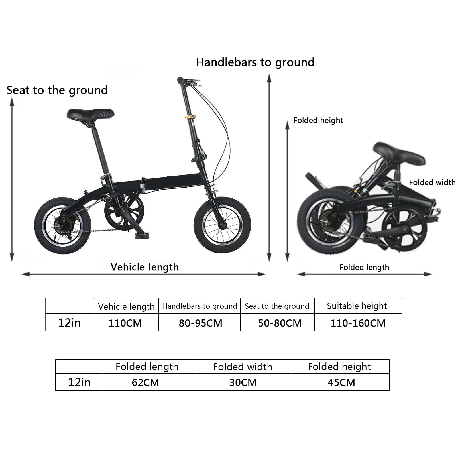 最軽量12 / 14インチ折りたたみ自転車 フォールディングバイク ボードバイク bicycle-m-1re.jpg